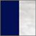 Blue and White Opalescent