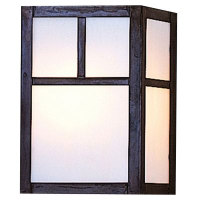 Mission Flush Wall Sconce by Arroyo Craftsman