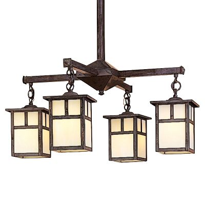 Mission Chandelier by Arroyo Craftsman