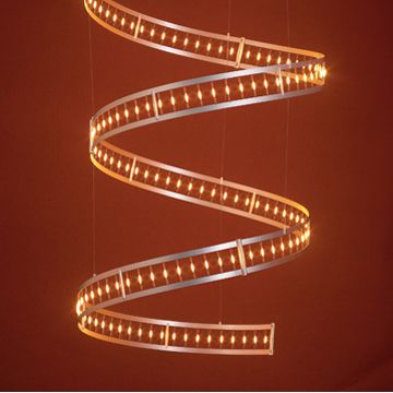 Flight Spiral Track by Bruck Lighting Systems