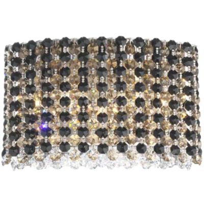 Refrax Rectangle Wall Sconce by Schonbek Geometrix