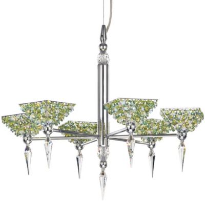 Vertex Pyramid Chandelier by Schonbek Geometrix