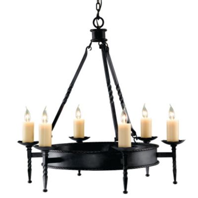 King's Table Chandelier No. 2276 by Murray Feiss