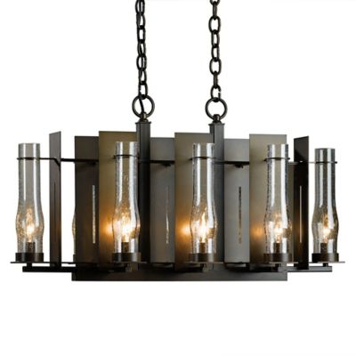 New Town Eight Light Chandelier by Hubbardton Forge