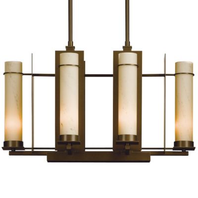 New Town Six Light Linear Suspension by Hubbardton Forge