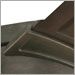 Distressed Bronze with Weathered Oak Blades
