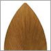 22 in. All-Weather Pecan Palm Leaf