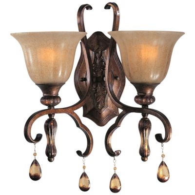 Dresden Two-Light Wall Sconce by Maxim Lighting
