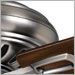 Antique Pewter with Dark Walnut Blades