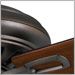 Oil-Rubbed Bronze with Walnut Blades