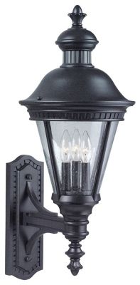 Larchmont Circle Outdoor Wall Sconce by Kichler