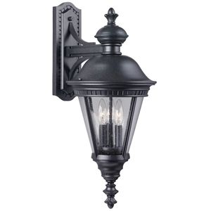 Larchmont Circle Outdoor Wall Sconce No 9079 by Kichler