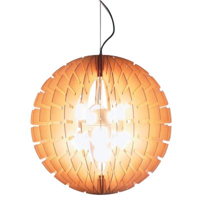 Helios 60 Wood Pendant by BLux
