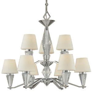 Adamas Tiered Chandelier by Minka Lavery