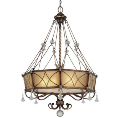Aston Court Drum Pendant by Minka-Lavery