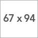 67 x 94