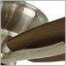 Brushed Nickel with Dark Walnut