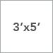 3' x 5'