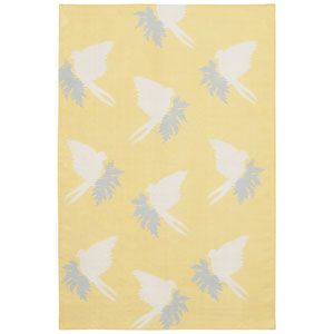 Swallows Flatweave Dhurrie Rug by Thomas Paul