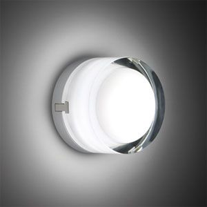 Scotch Round Outdoor Wall Sconce by Vibia