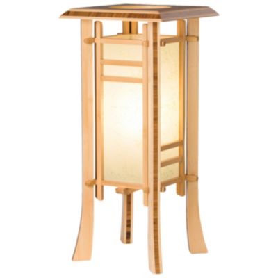 Aurora Bamboo Accent Lamp by Cherry Tree Design