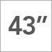 43 inch
