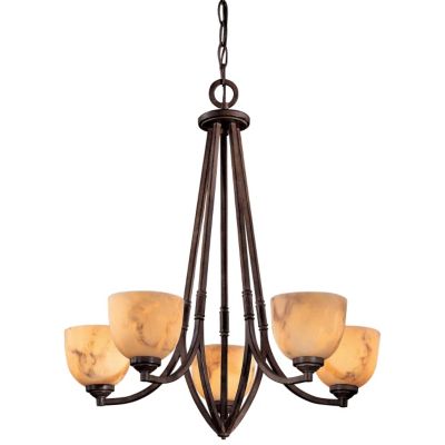 Calavera Chandelier No. 685 by Minka-Lavery