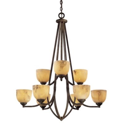 Calavera Two-Tier Chandelier by Minka-Lavery
