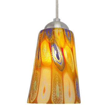 Carnevale Arabesque Pendant by Oggetti Luce