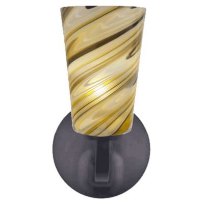 Carnevale Rio Bianco Rondo Wall Sconce by Oggetti Luce