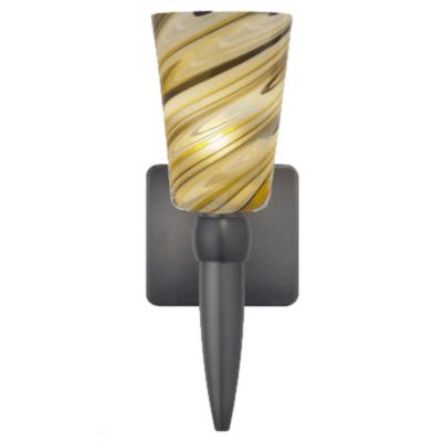 Carnevale Rio Bianco Torch Wall Sconce by Oggetti Luce