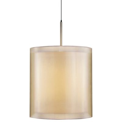 Puri Drum Pendant by Sonneman