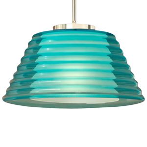 Fargo Ribbed Pendant by Eglo