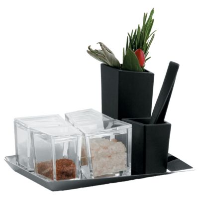 Cum Grano Salis Salt Set by Alessi