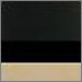 Rubbed Bronze with Black and Gold