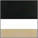 Rubbed Bronze with White and Gold