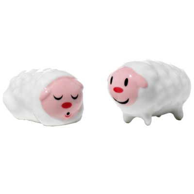 Tiny Little Sheeps Set of 2 Figurines by Alessi