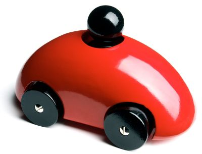 Streamliner F1 Wooden Toy Car by Playsam