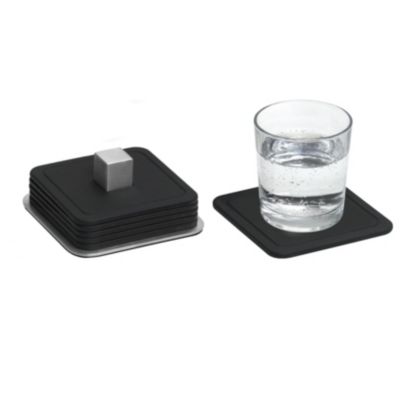 TRAYAN Set 6 Square Coasters by Blomus