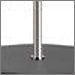 Polished Nickel with Matte Black
