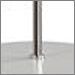 Polished Nickel with White
