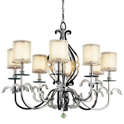 Jardine Oval Chandelier by Kichler