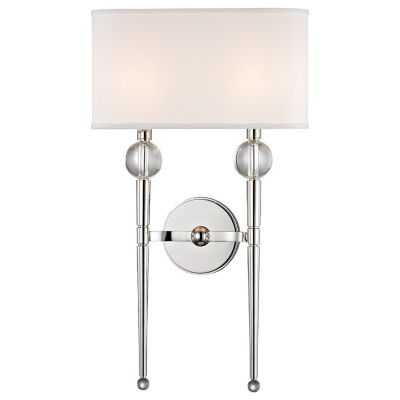 Rockland 2-Light Wall Sconce by Hudson Valley