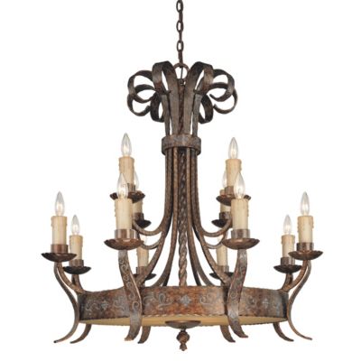 El Paso Two Tier Chandelier by Savoy House
