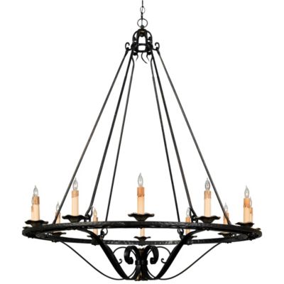 Messina 12-Light Chandelier by Quoizel