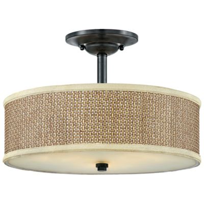 Zen Semi-Flushmount by Quoizel
