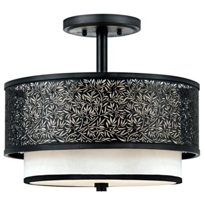Utopia Semi-Flushmount by Quoizel
