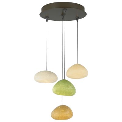 River Rock Multi-Light Pendant by Bacchus Glass for Tech Lighting