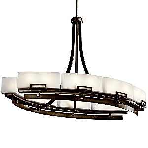 Leeds Oval Chandelier by Kichler