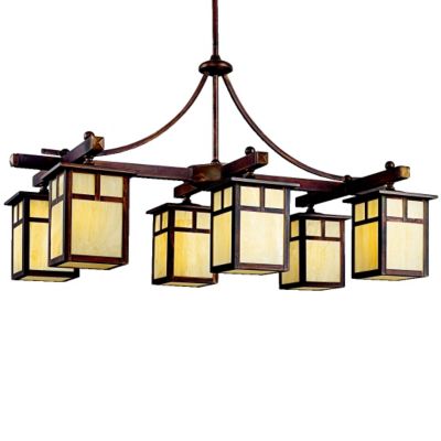 Alameda Indoor/Outdoor Linear Chandelier by Kichler